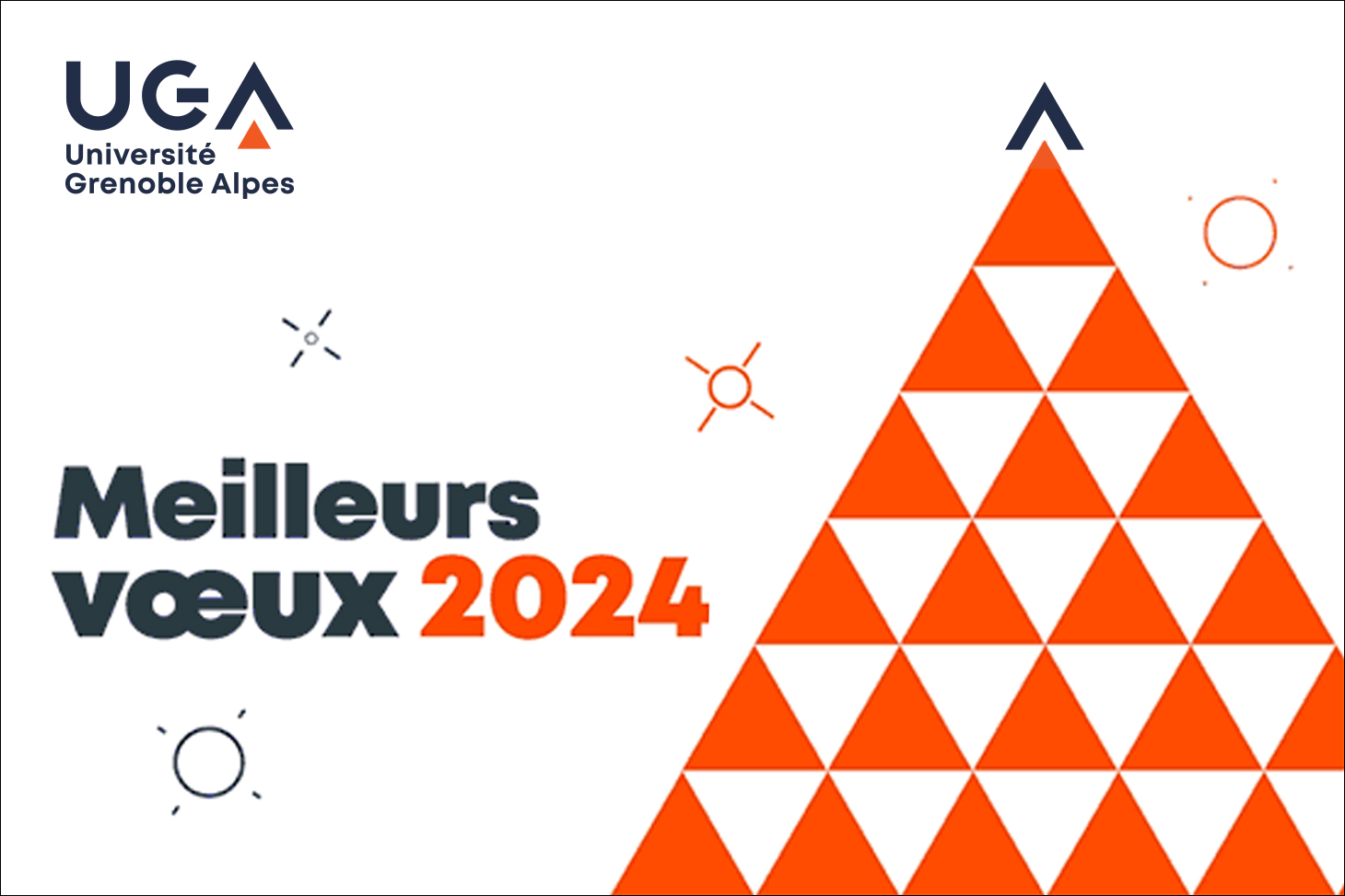 Meilleurs vœux 2024 ! - Université Grenoble Alpes