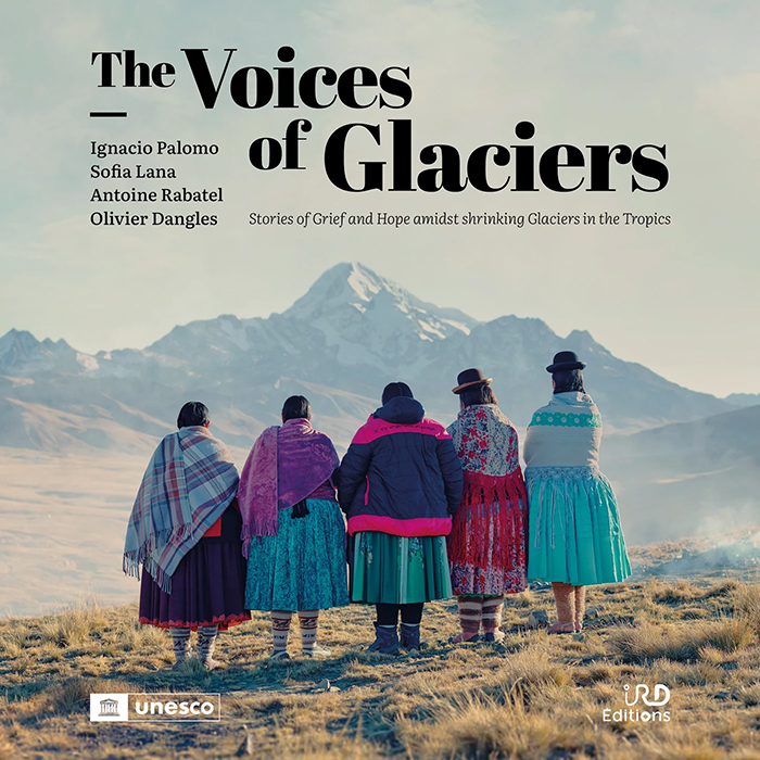 couverture the voices of glaciers